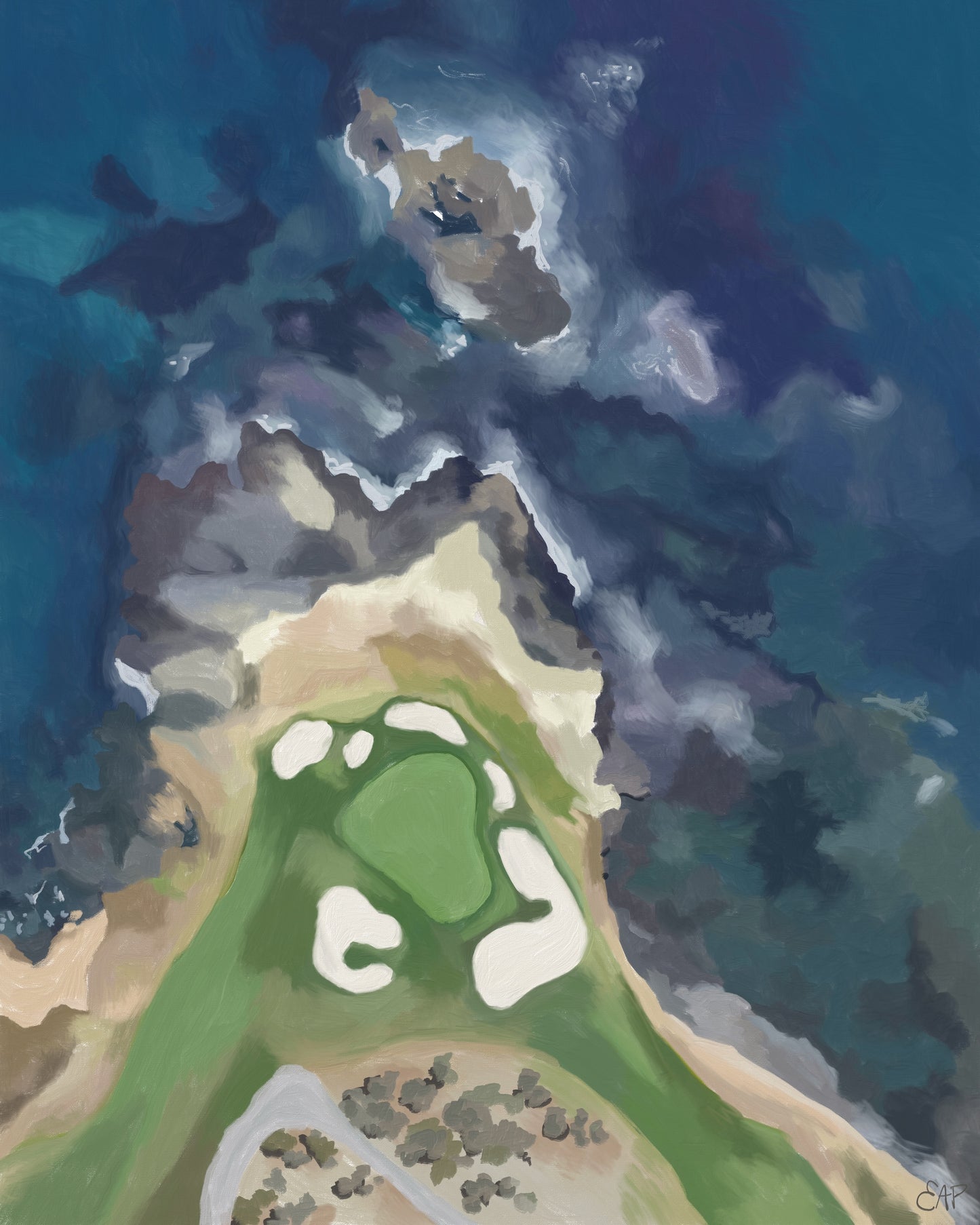 Pebble Beach Hole 7